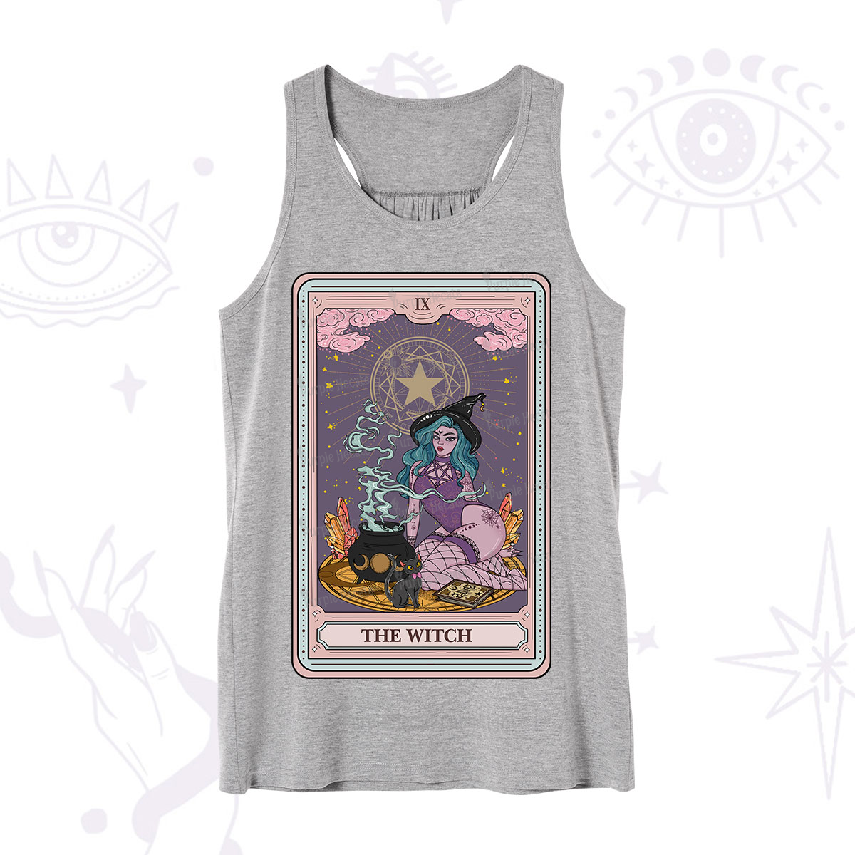 Purplehecate The Alchemy Witch Tarot Card Tank