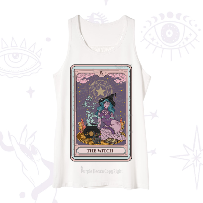 Purplehecate The Alchemy Witch Tarot Card Tank