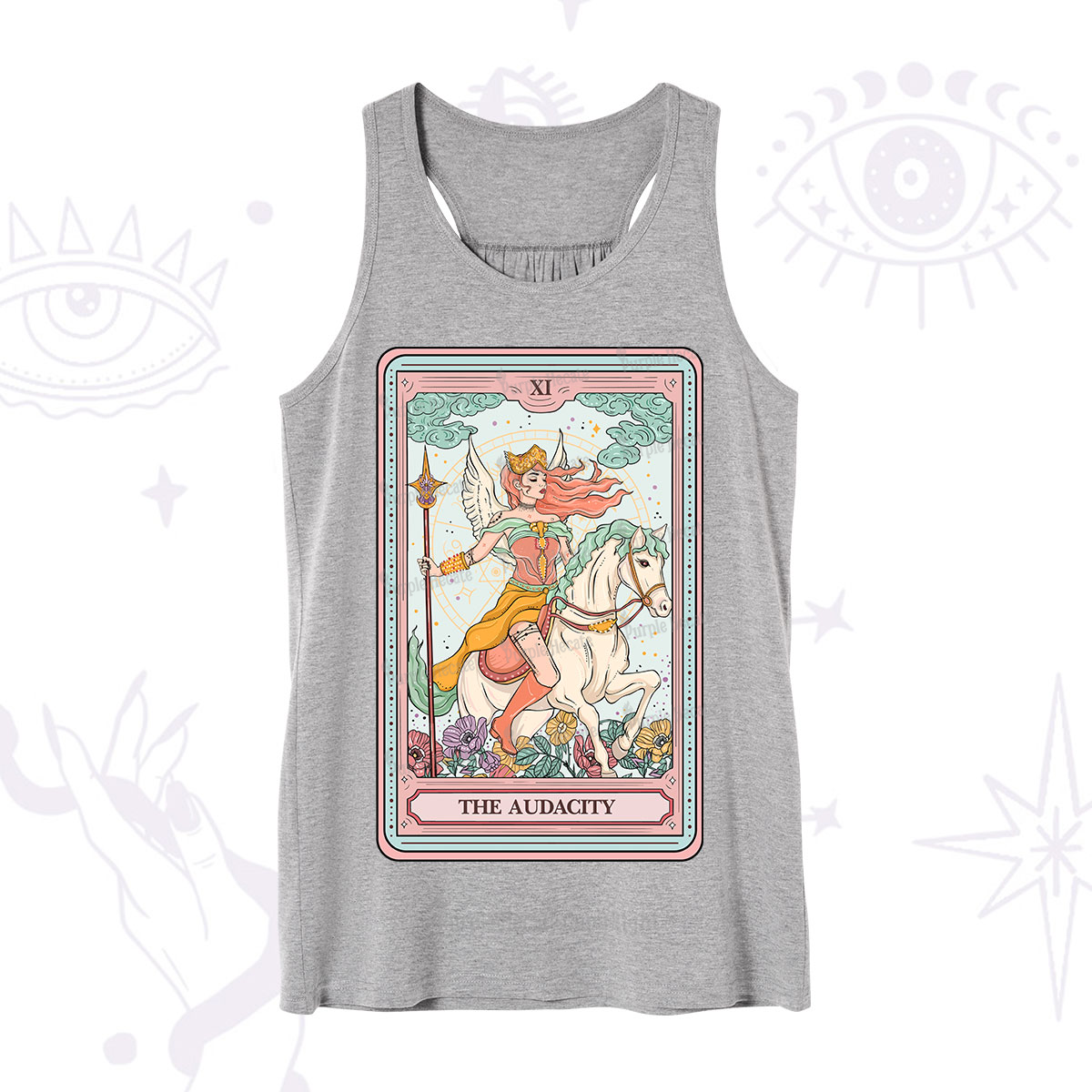 Purplehecate The Audacity Winged Goddess Tarot Card Tank