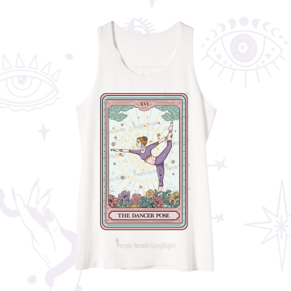Purplehecate The Dancer Pose Tarot Card Tank