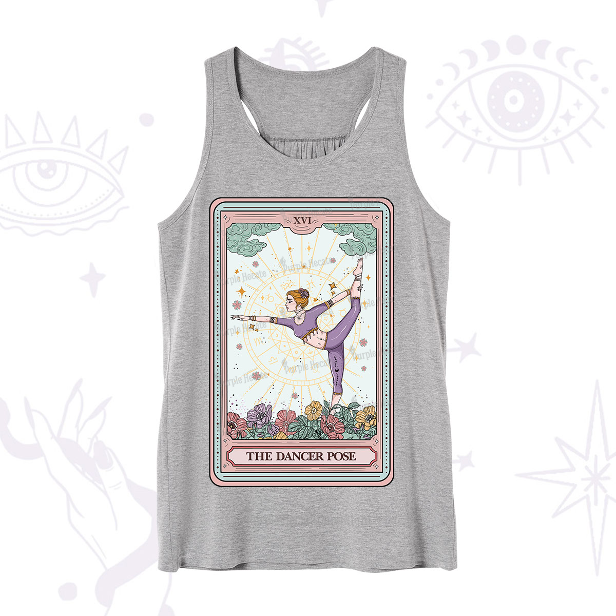 Purplehecate The Dancer Pose Tarot Card Tank