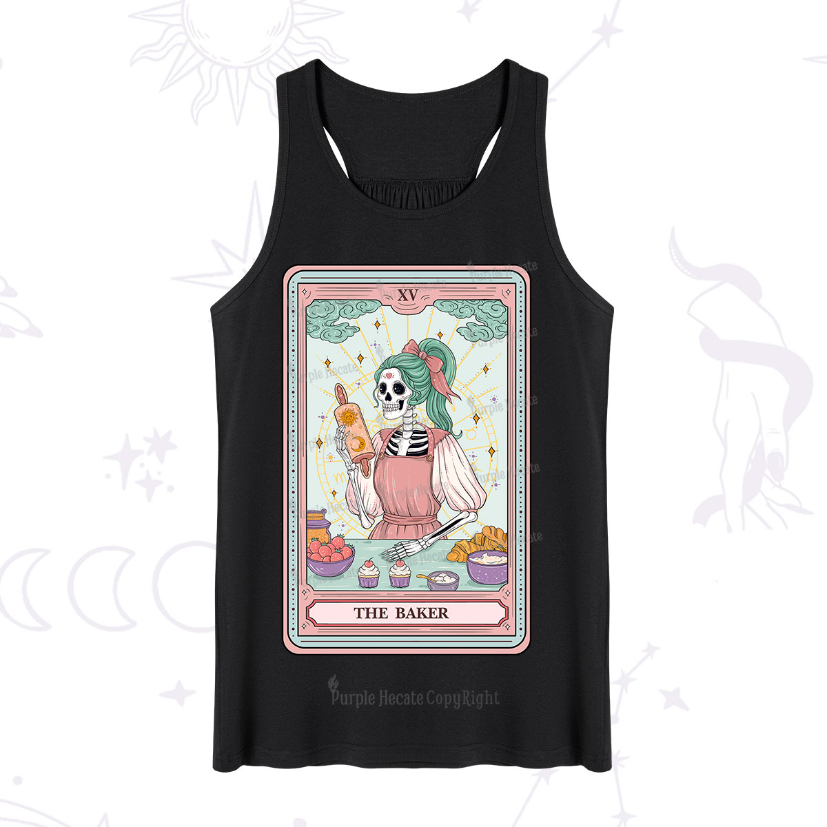 Purplehecate The Bakery Tarot Card Tank