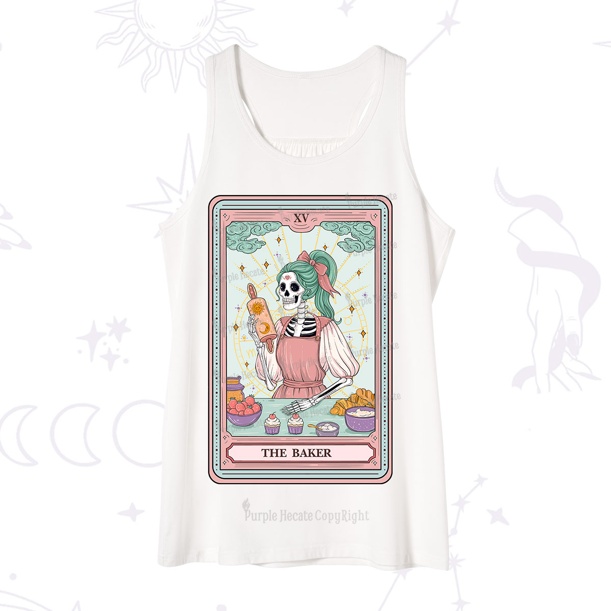 Purplehecate The Bakery Tarot Card Tank
