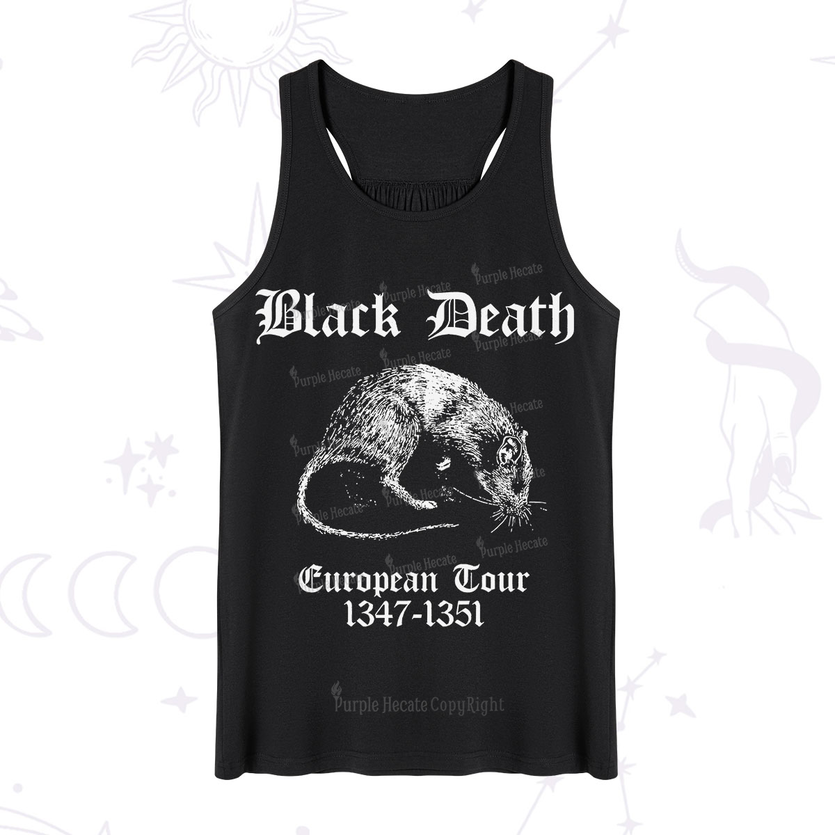 Purplehecate Black Death European Tour Tank
