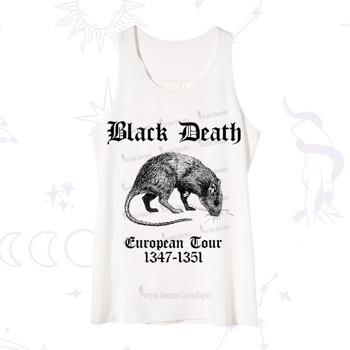 Purplehecate Black Death European Tour Tank