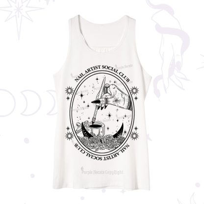 Purplehecate Nail Artist Social Club Tank
