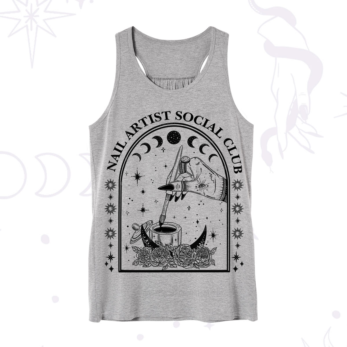 Purplehecate Nail Artist Club Collective Tank
