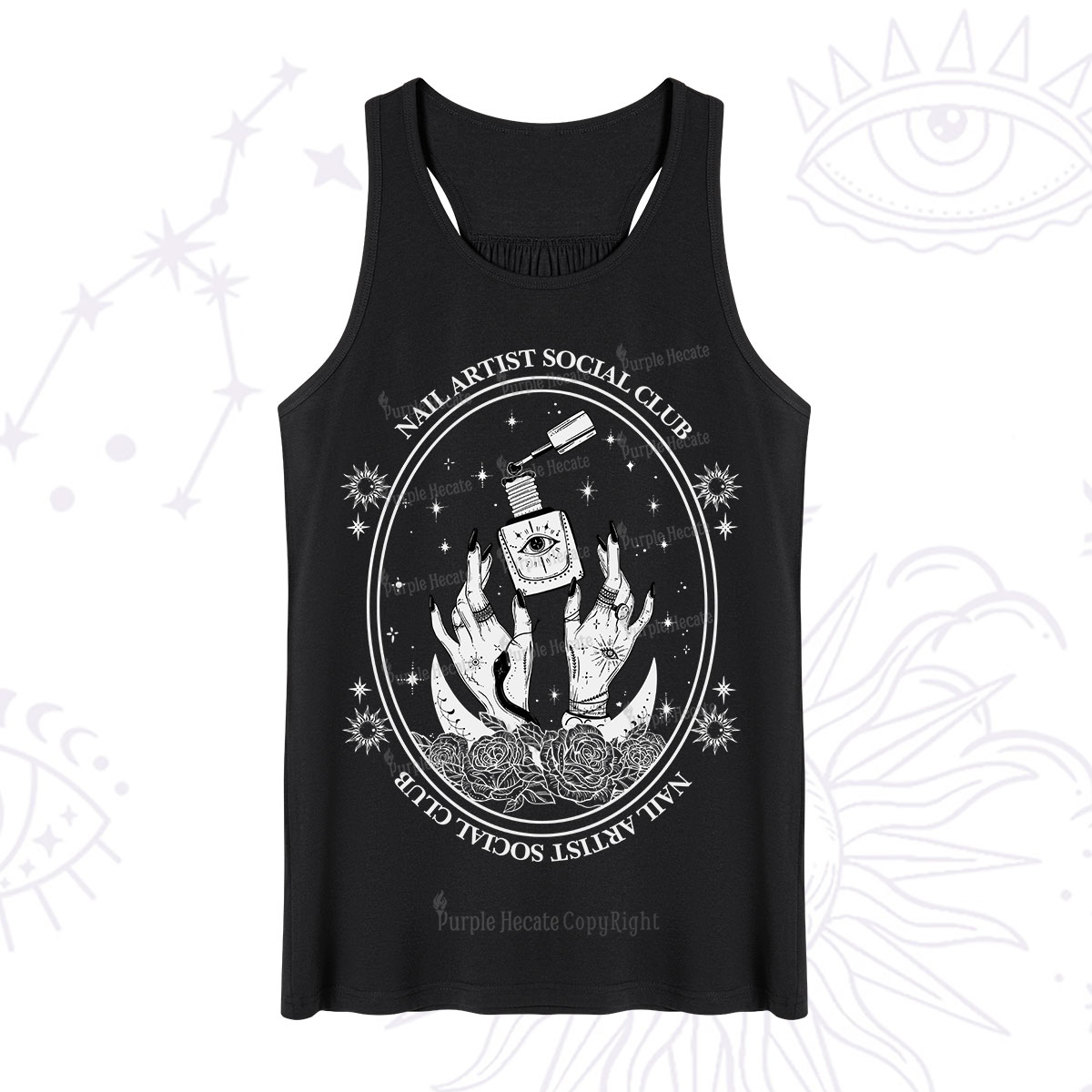 Purplehecate Nail Artist Club Tank