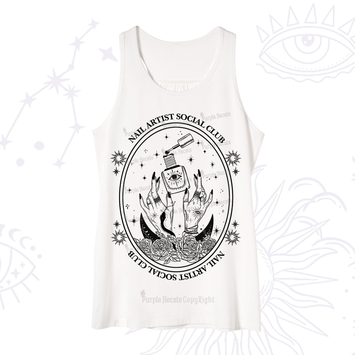 Purplehecate Nail Artist Club Tank