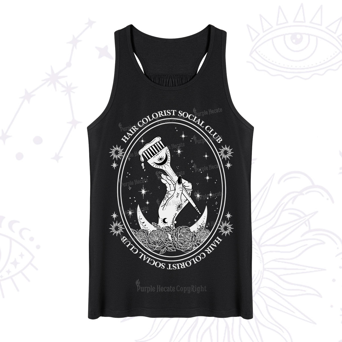 Purplehecate Hair Colorist Social Club Tank