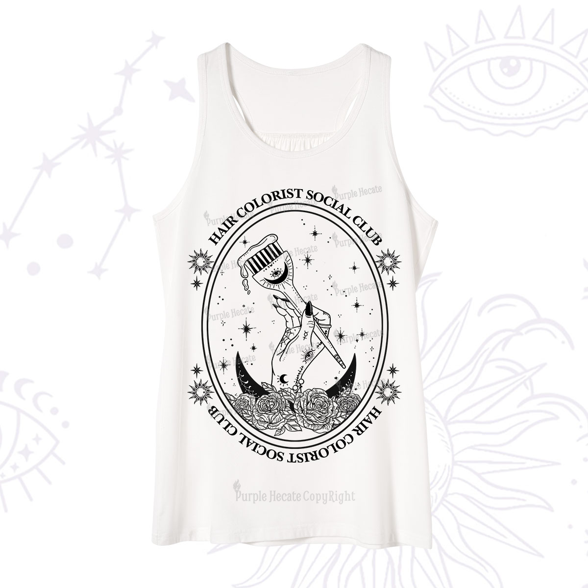 Purplehecate Hair Colorist Social Club Tank