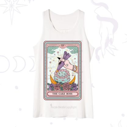 Purplehecate The Cake Boss Tarot Card Tank