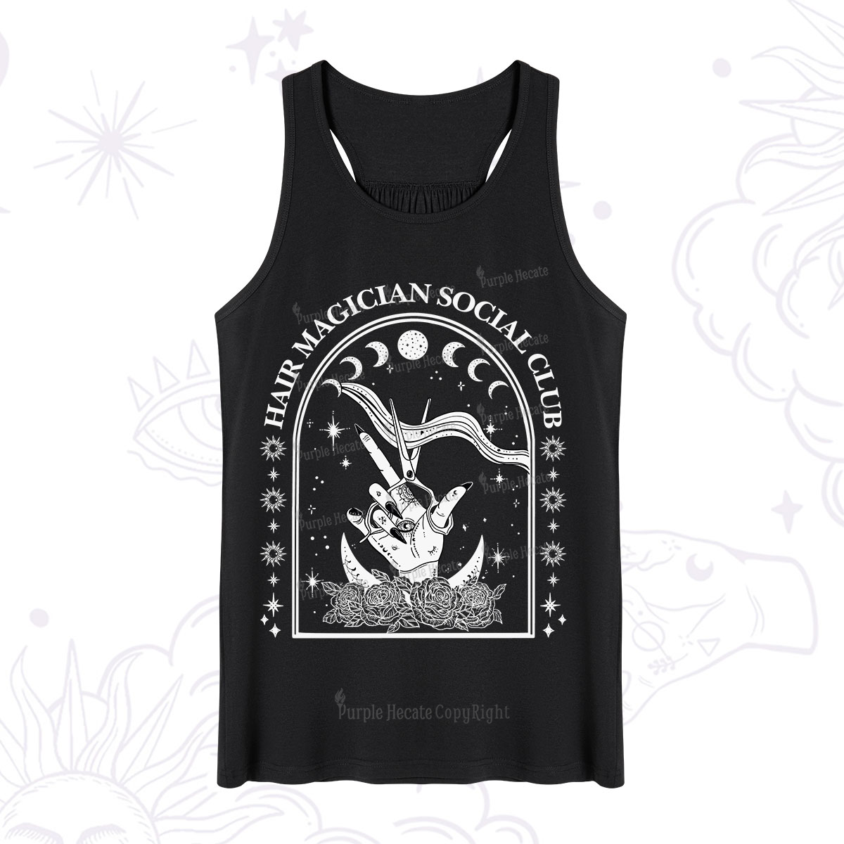Purplehecate Hair Magician Social Club Collective Tank