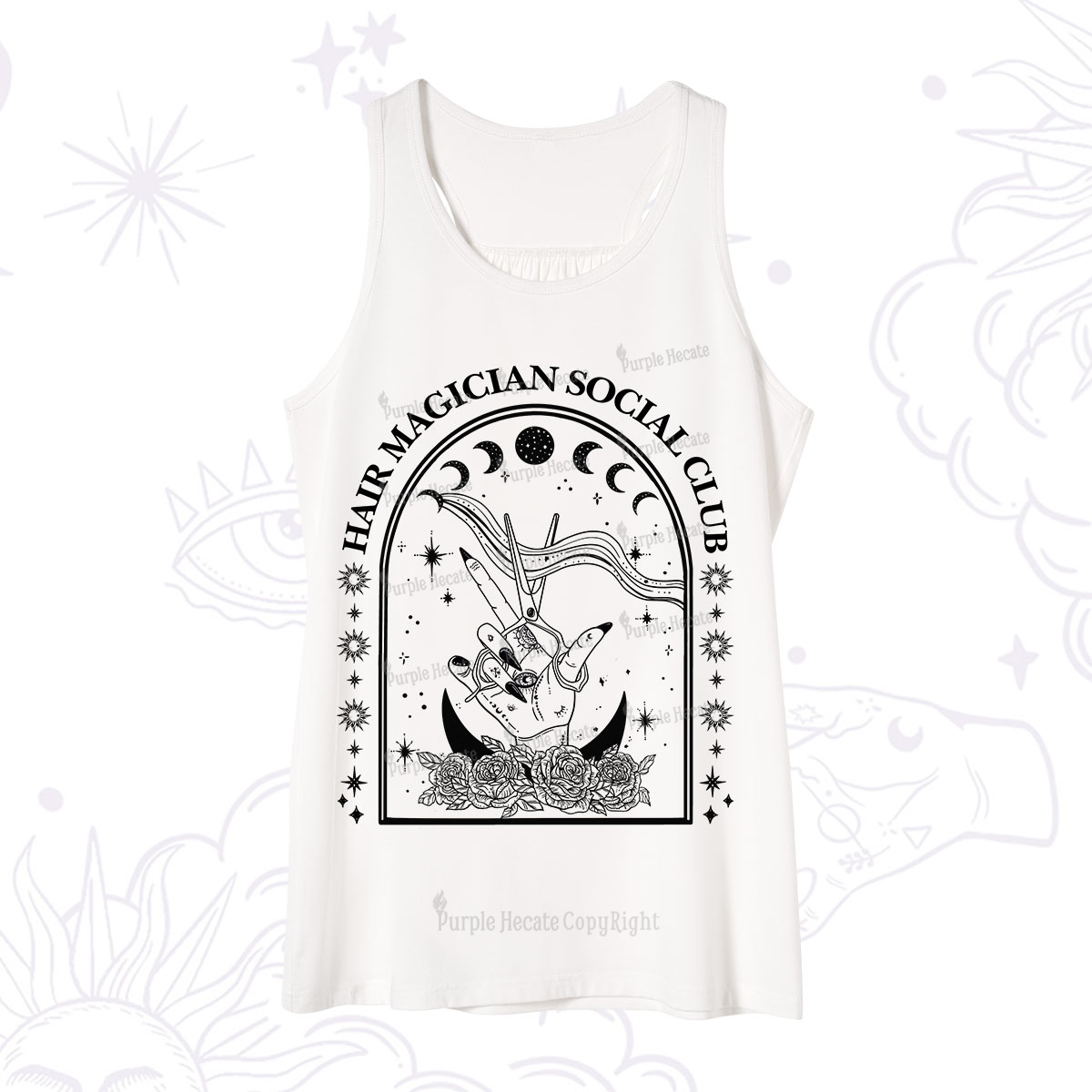 Purplehecate Hair Magician Social Club Collective Tank