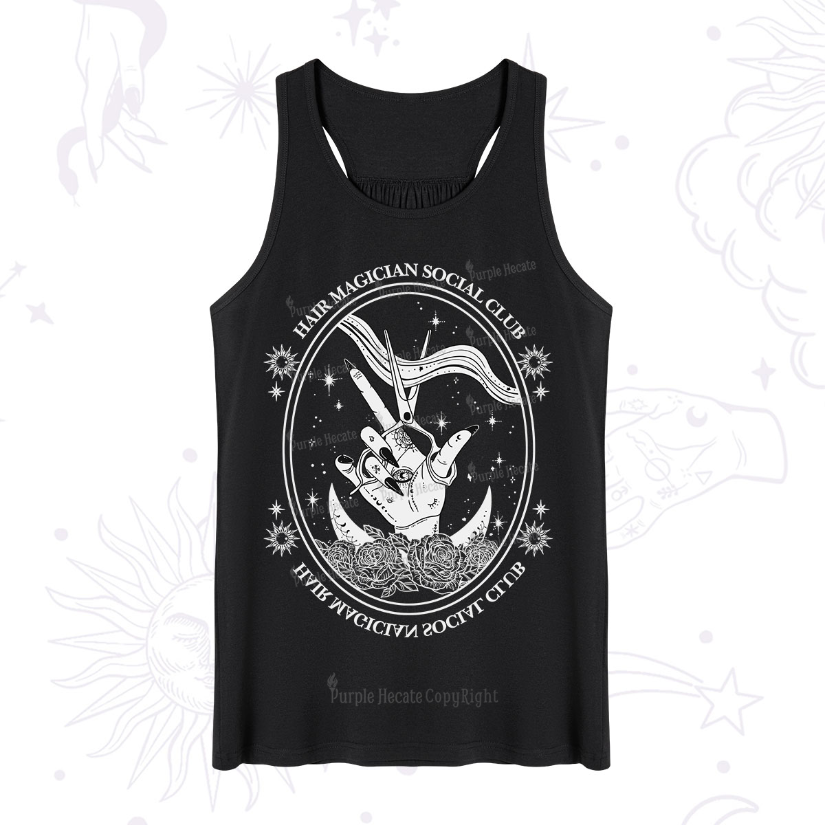 Purplehecate Hair Magician Social Club Tank