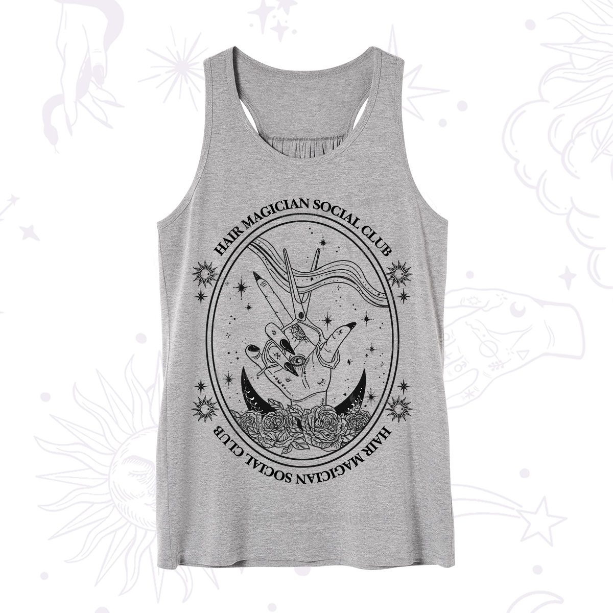 Purplehecate Hair Magician Social Club Tank