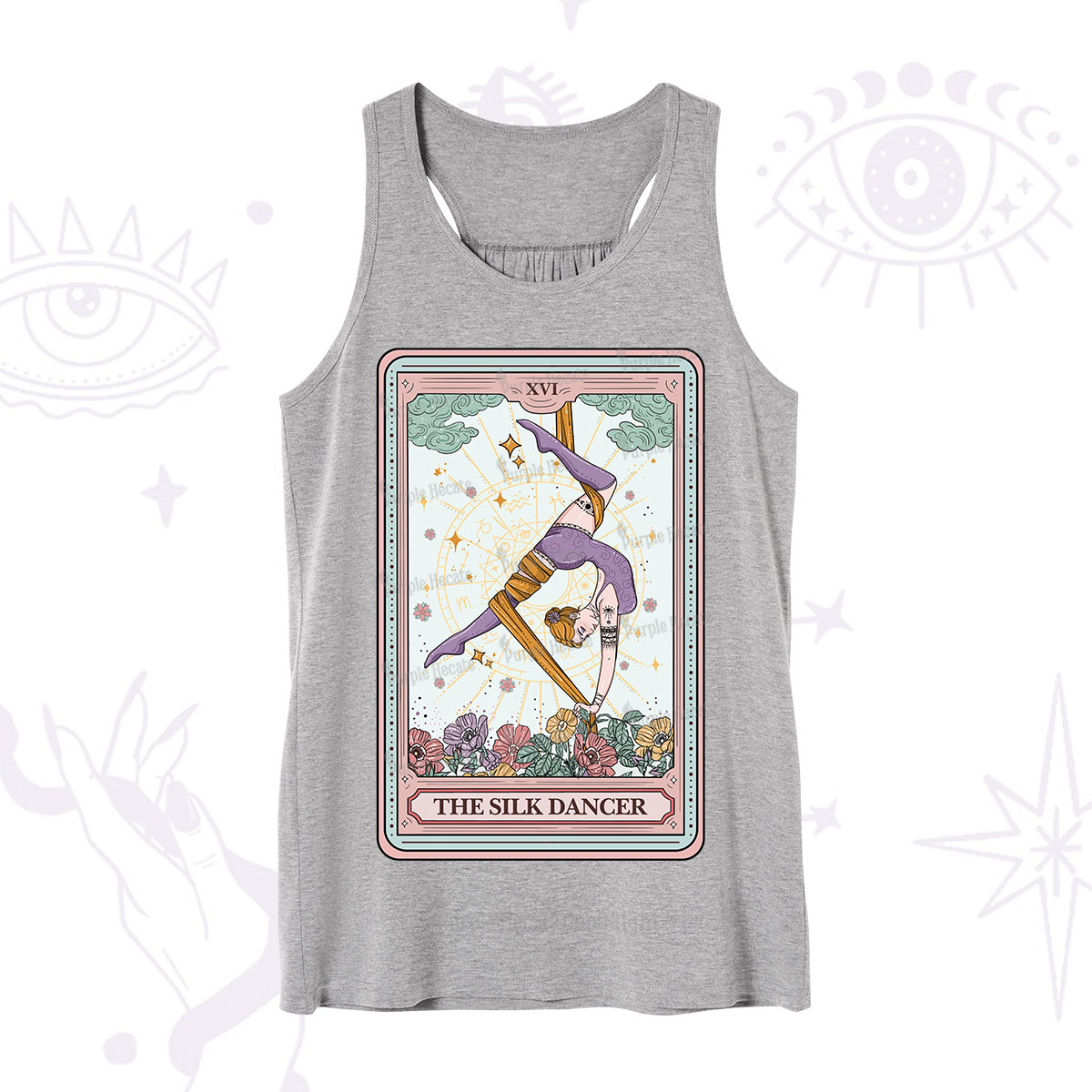 Purplehecate The Aerial Hoop Star Tarot Card Tank
