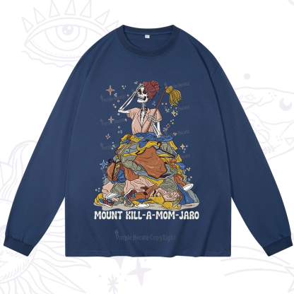 Purplehecate Mount Mom's Chaos Long Sleeve T-Shirt
