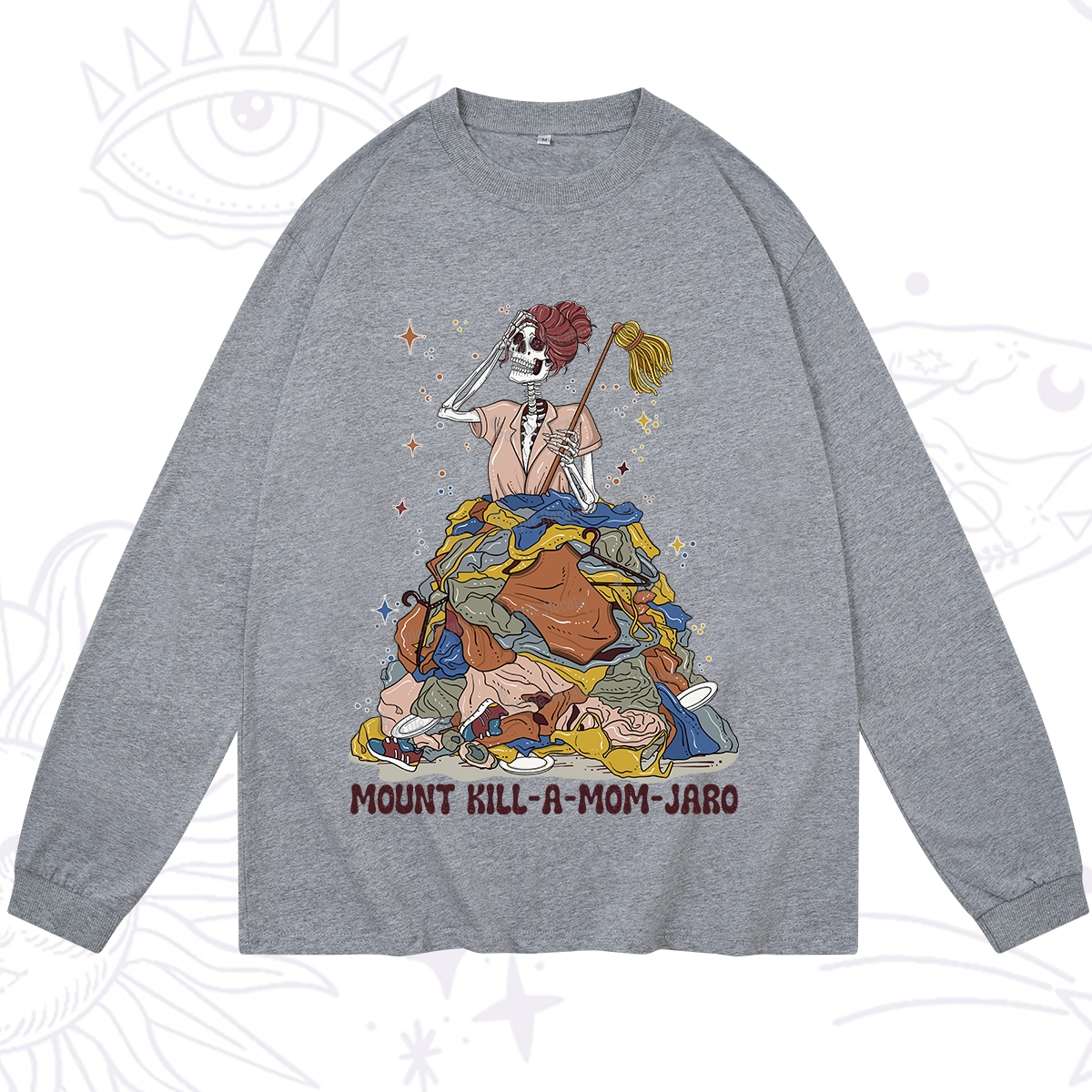 Purplehecate Mount Mom's Chaos Long Sleeve T-Shirt