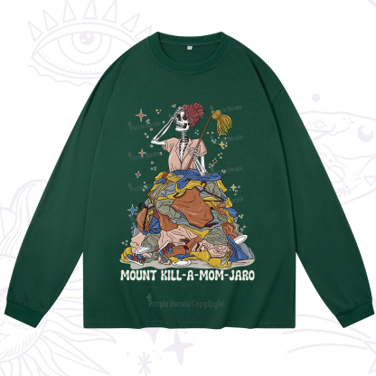 Purplehecate Mount Mom's Chaos Long Sleeve T-Shirt