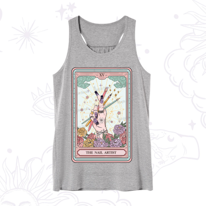 Purplehecate The Enchanted Nail Artist Tarot Card Tank