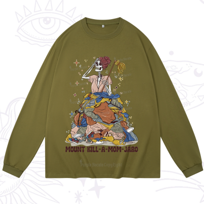 Purplehecate Mount Mom's Chaos Long Sleeve T-Shirt