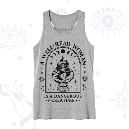 Purplehecate A Well Read Woman Bookish Tank