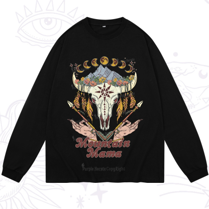 Purplehecate Mountain Mama Long Sleeve T-Shirt