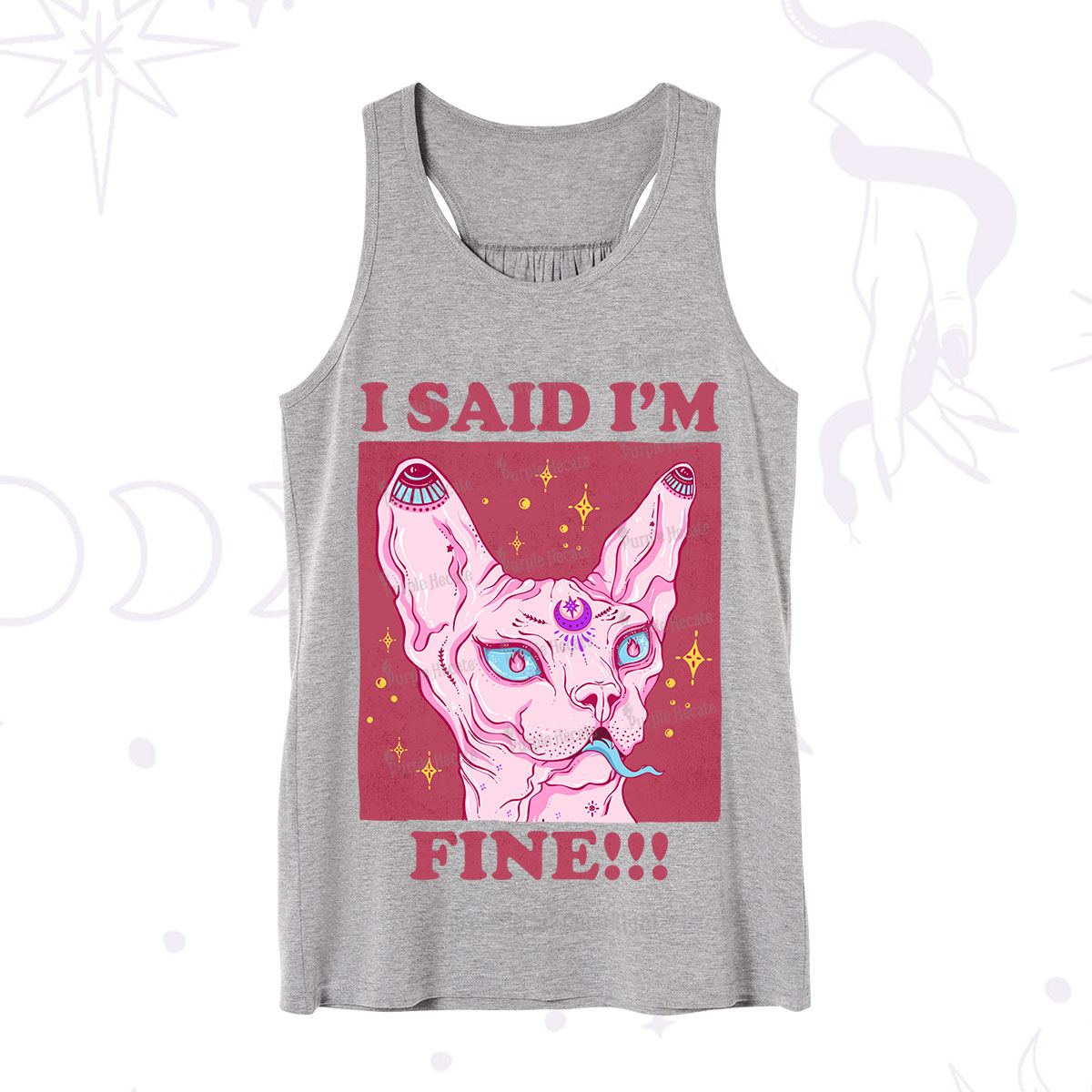 Purplehecate I Said I'm Fine Tank