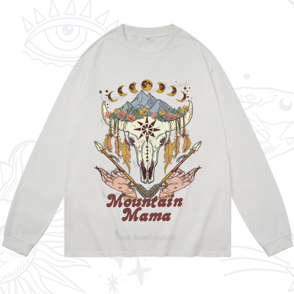Purplehecate Mountain Mama Long Sleeve T-Shirt