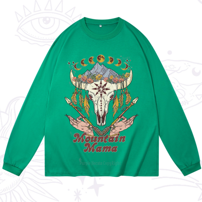 Purplehecate Mountain Mama Long Sleeve T-Shirt