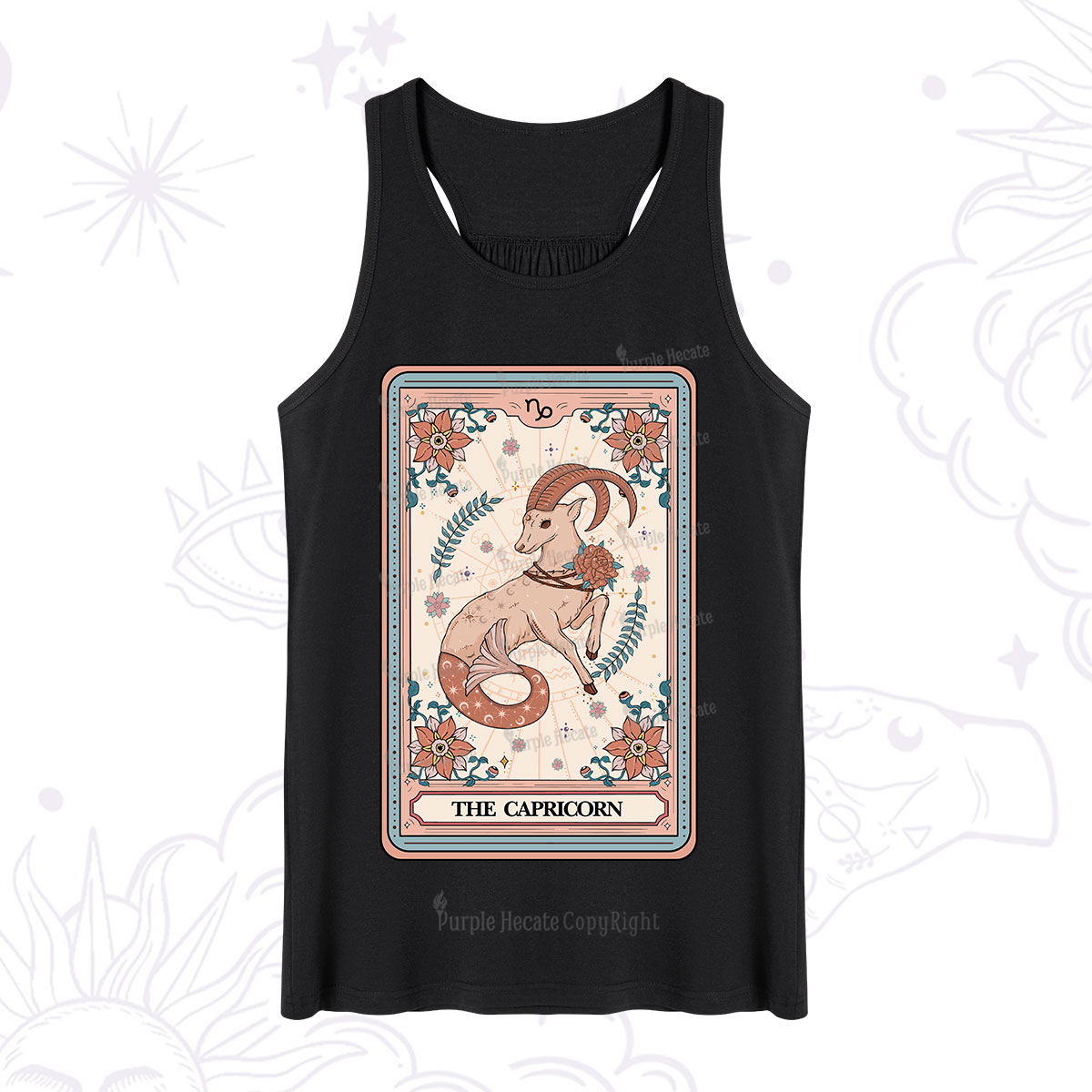Purplehecate The Capricorn Tarot Card Tank
