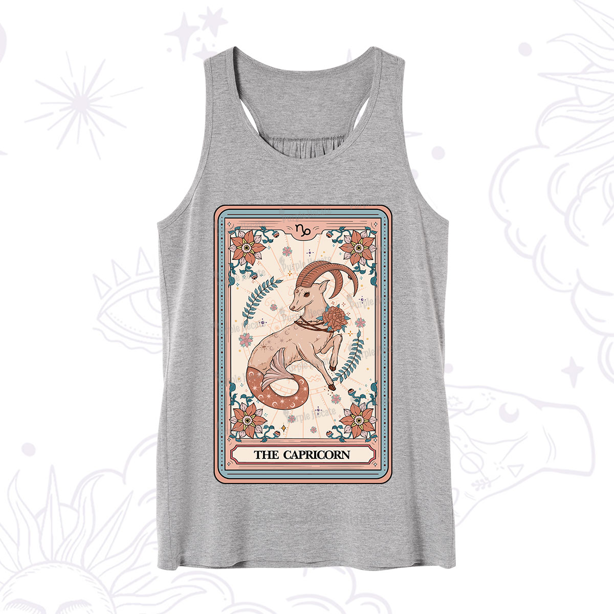 Purplehecate The Capricorn Tarot Card Tank