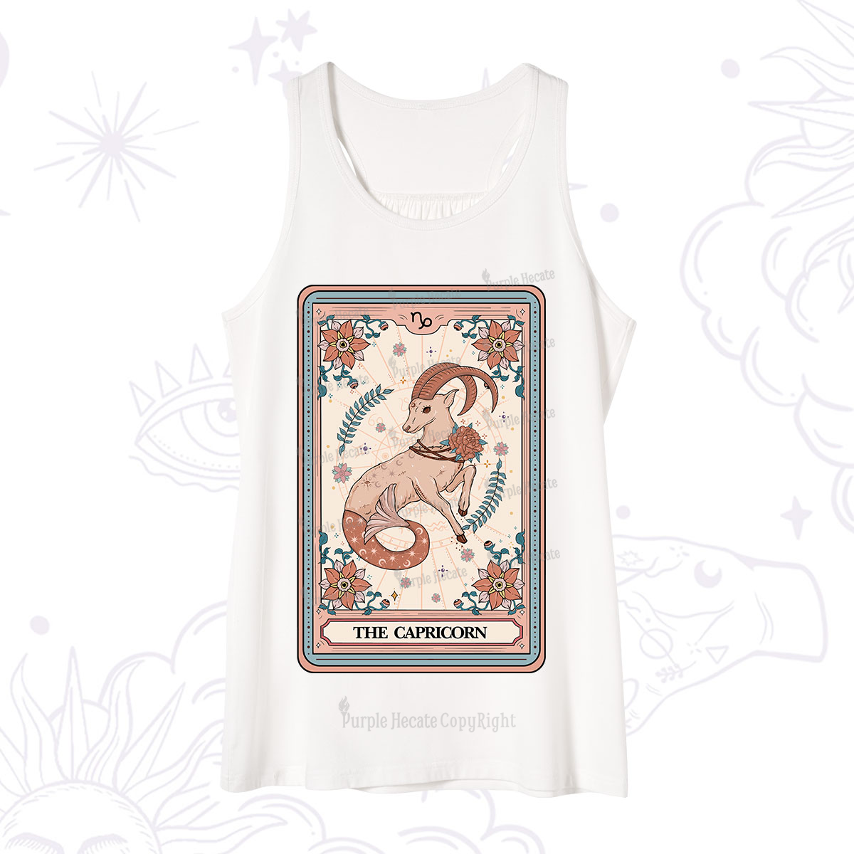 Purplehecate The Capricorn Tarot Card Tank