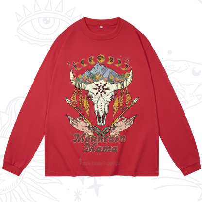 Purplehecate Mountain Mama Long Sleeve T-Shirt