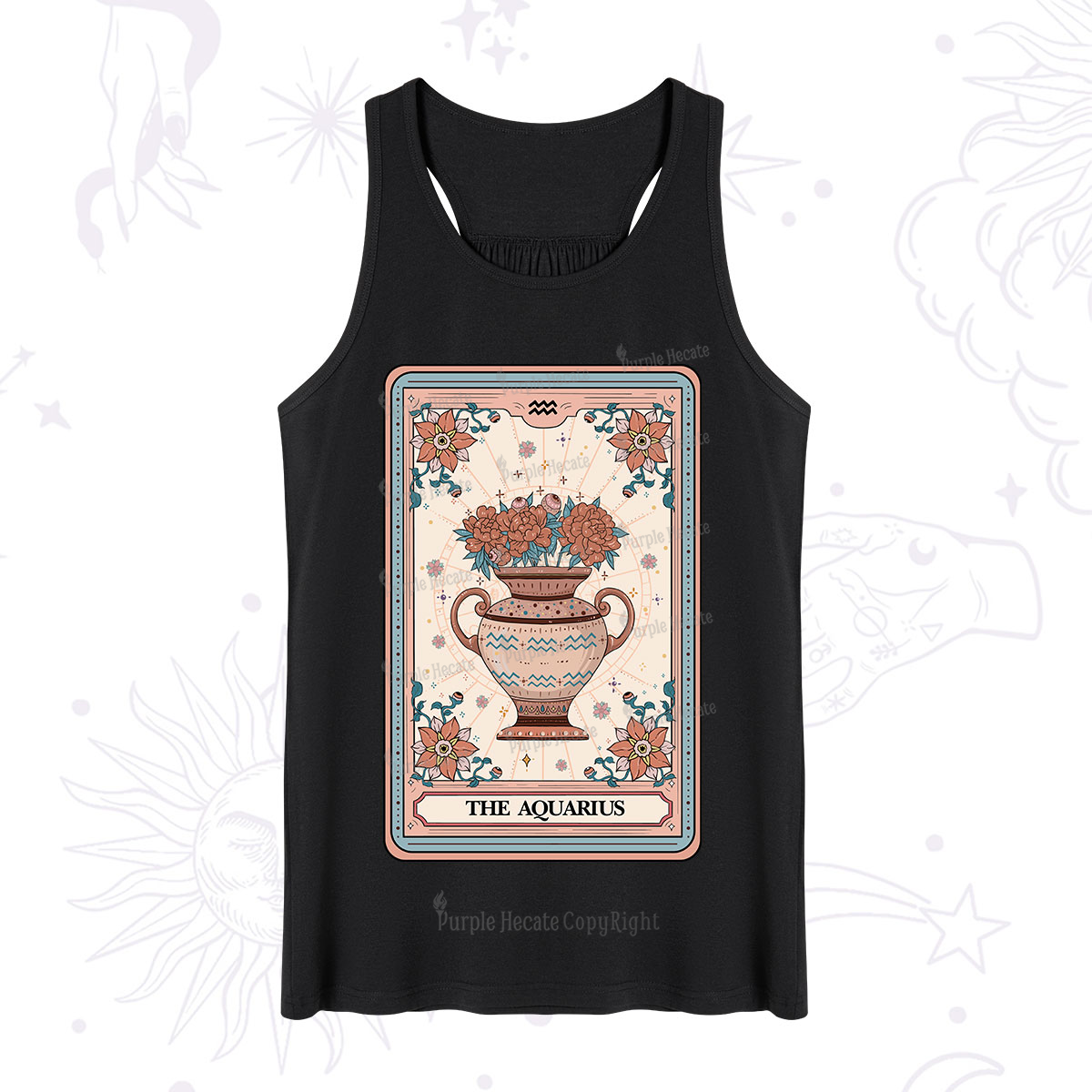 Purplehecate The Aquarius Tarot Card Tank