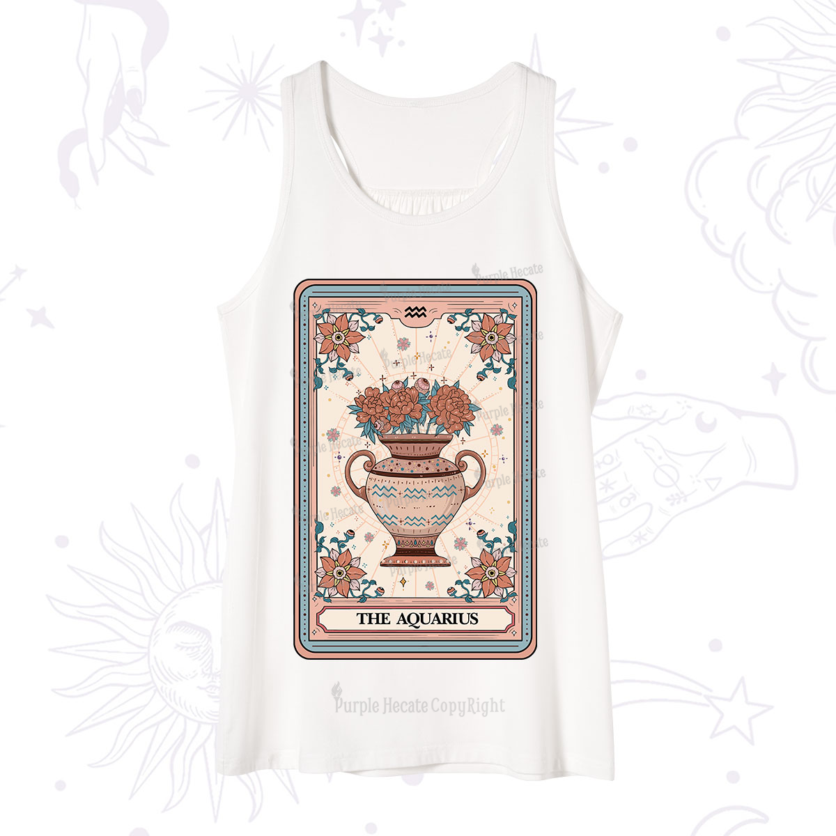 Purplehecate The Aquarius Tarot Card Tank
