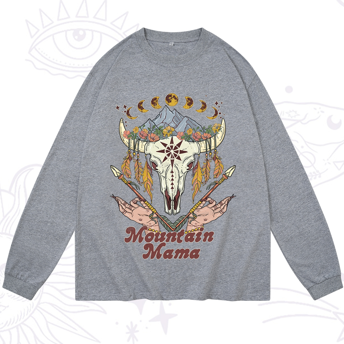 Purplehecate Mountain Mama Long Sleeve T-Shirt