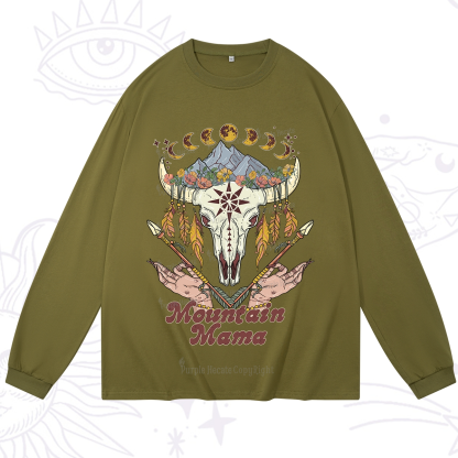 Purplehecate Mountain Mama Long Sleeve T-Shirt