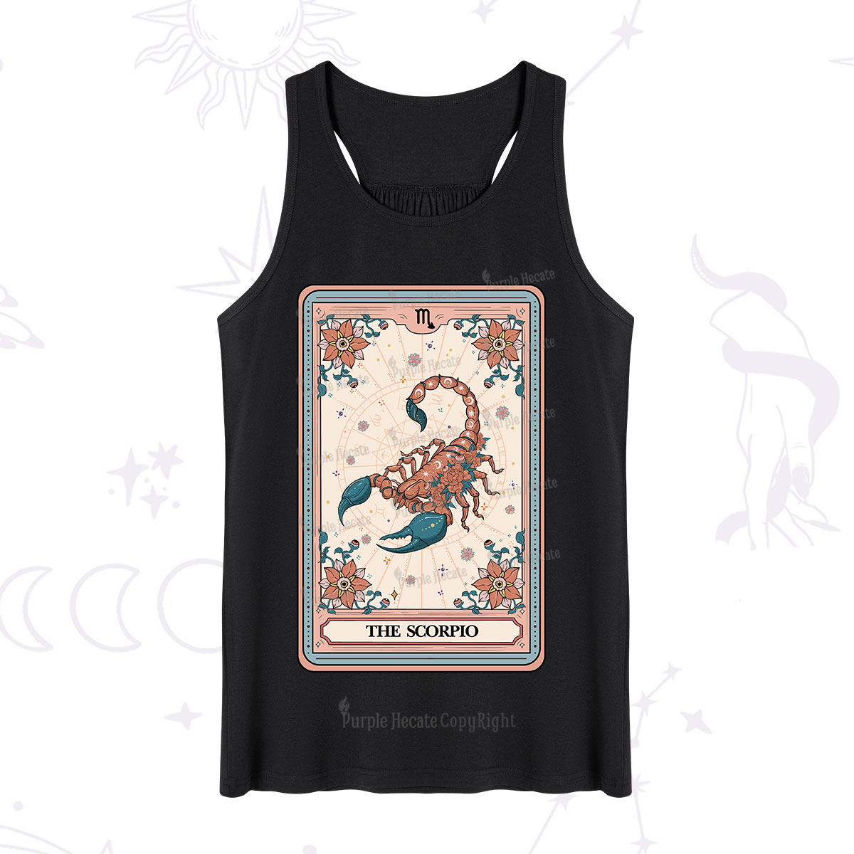Purplehecate The Scorpio Tarot Card Tank
