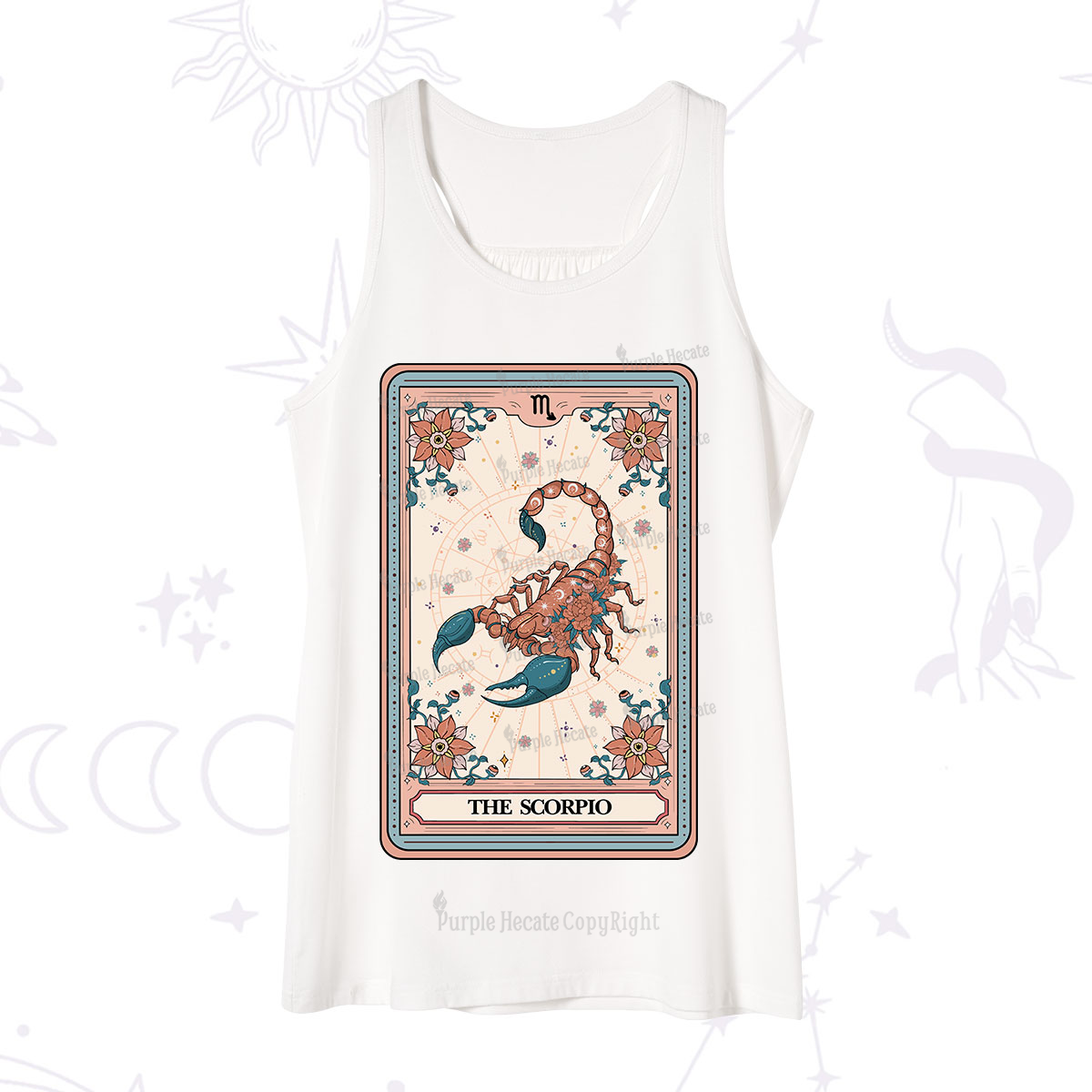 Purplehecate The Scorpio Tarot Card Tank