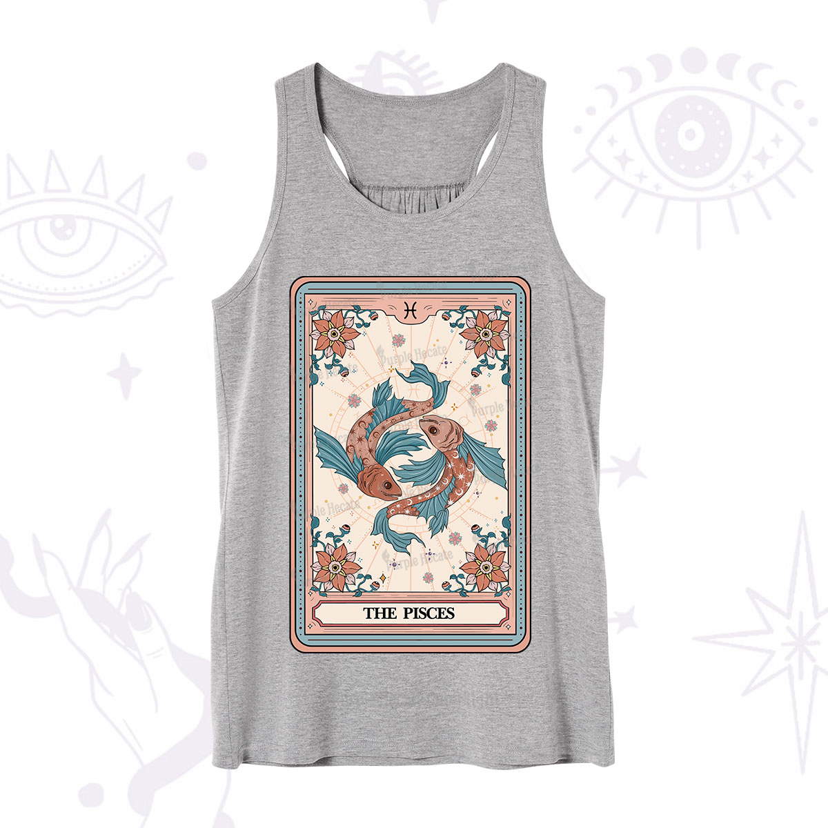 Purplehecate The Pisces Tarot Card Tank