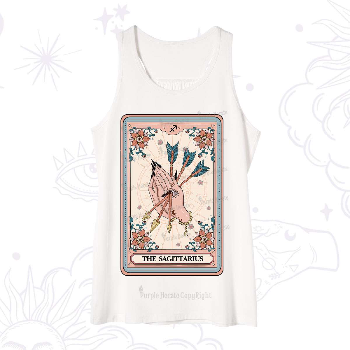 Purplehecate The Sagittarius Tarot Card Tank