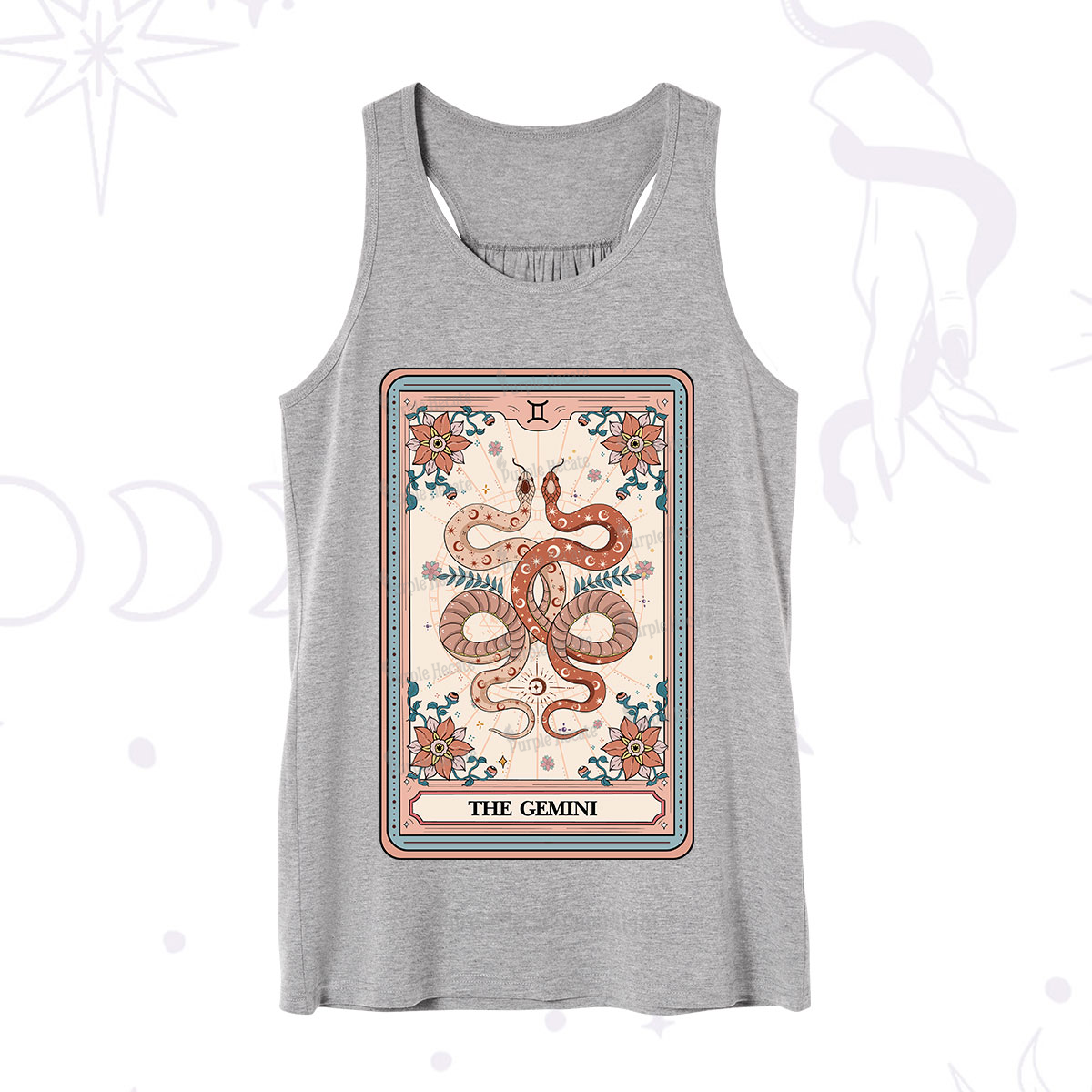 Purplehecate The Gemini Tarot Card Tank