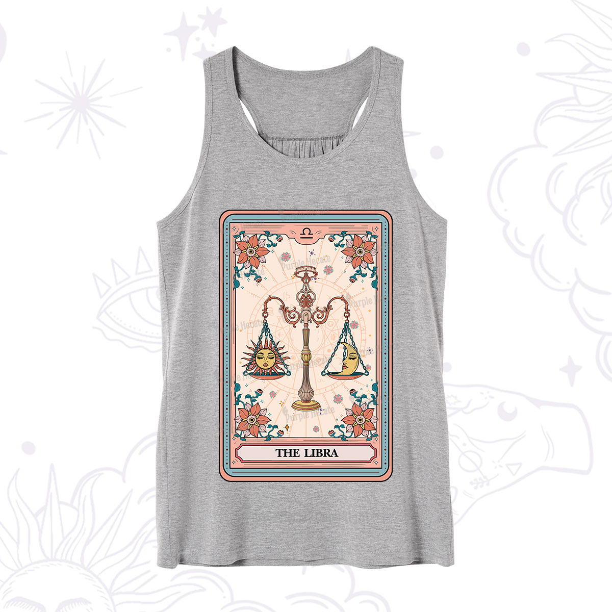 Purplehecate The Libra Tarot Card Tank