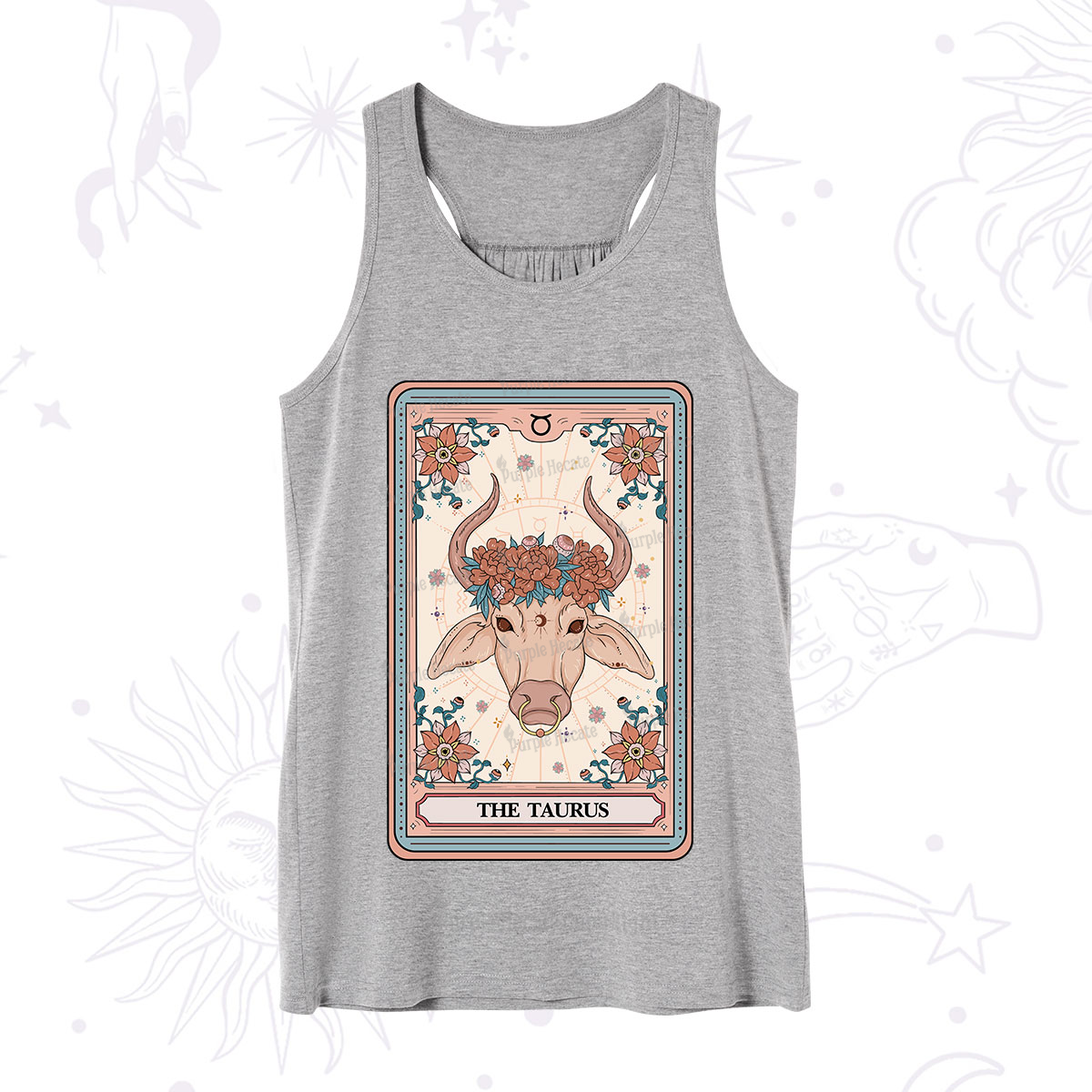Purplehecate The Taurus Tarot Card Tank