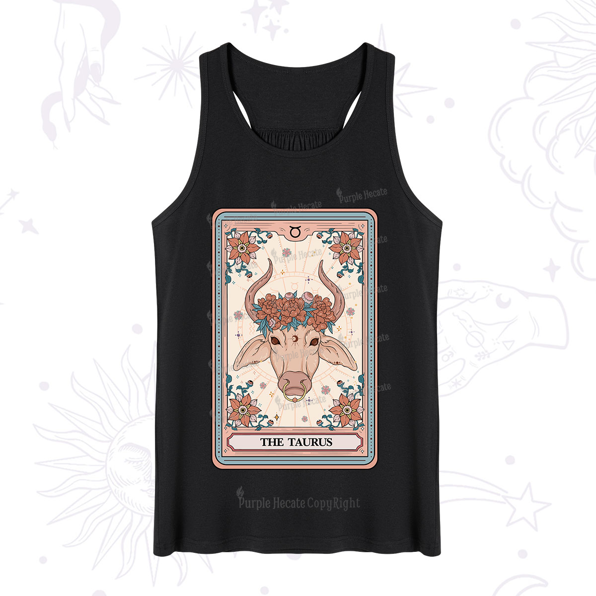 Purplehecate The Taurus Tarot Card Tank
