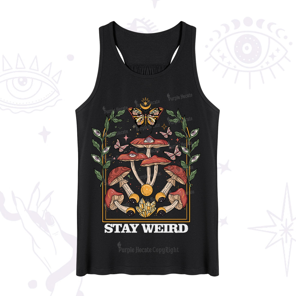 Purplehecate Stay Weird Tank