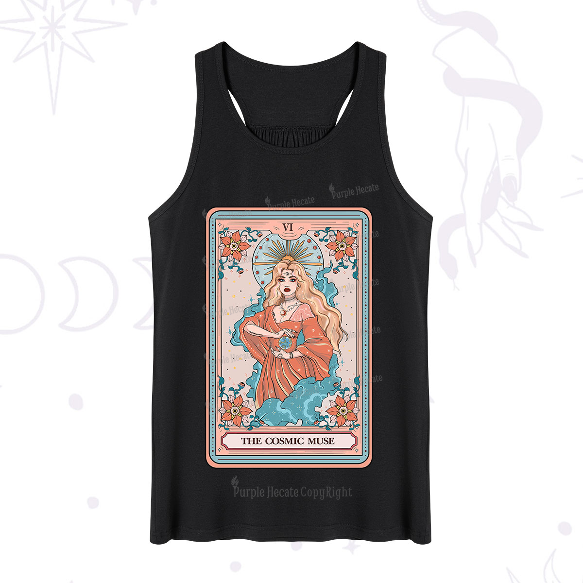 Purplehecate The Cosmic Muse Tarot Card Tank