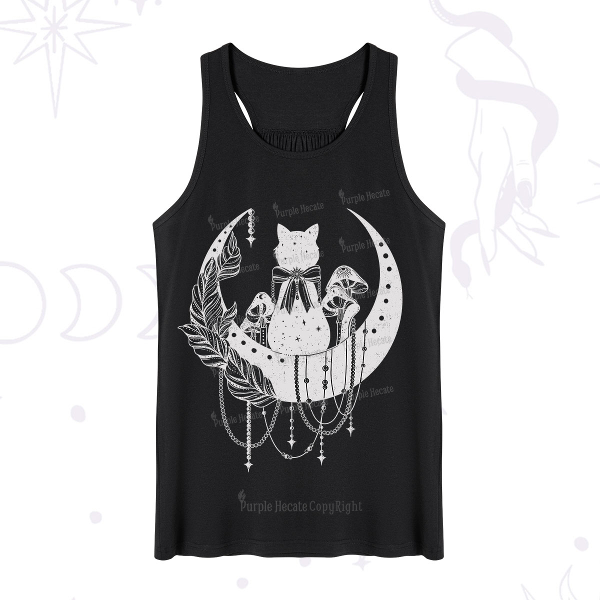Purplehecate Hecate's Triple Moon Tank